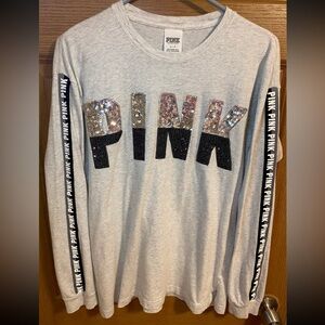 VS PINK bling long sleevw (S)